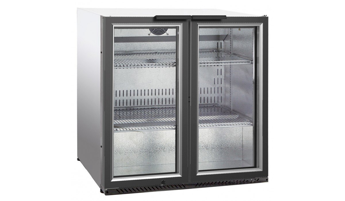 Bar Tipi Şişe Soğutucu 2 Kapılı - Sürme Kapaklı