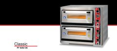 GMG PF 6262DE Pizza Fırını-Çift Katlı- 8 Adet Pizza Pişirme Kapasiteli-380 V-iç Ölçüsü 62x62 cm
