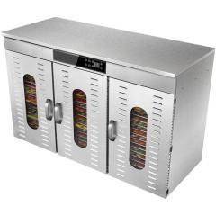 Dalle LT-021 Dijital, Paslanmaz Çelik Gıda ve Meyve Kurutma Makinesi 60 Tepsili