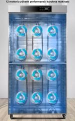 Dalle LT-195 Endüstriyel Çelik Meyve Kurutma Makinesi 28 Büyük Tepsi