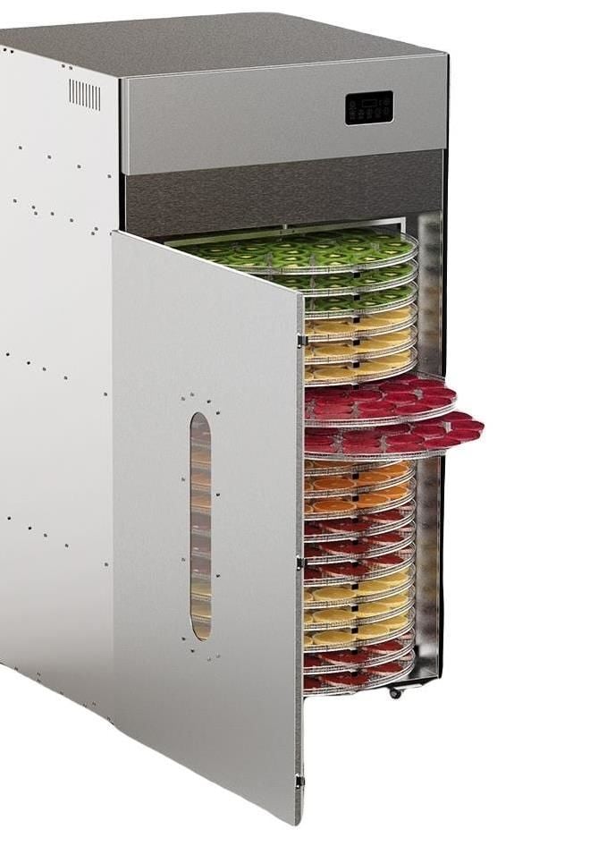 Dalle Döner Tepsili 500 kg Kapasiteli Endüstriyel Gıda Meyve Sebze Kurutucu