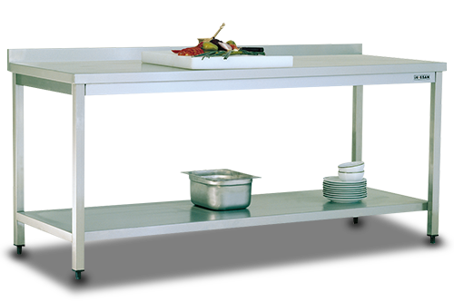 Çalışma Tezgahı Alt Tablalı - 190*60*85 Ölçülerinde