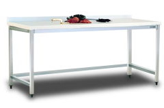 Polietilen Tablalı Çalışma Tezgahı 190*60*85 Ölçülerinde 4 Cm Kalınlık