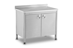 Çalışma Tezgahı Dolaplı Çarpma Kapaklı - 140*60*85 Ölçülerinde