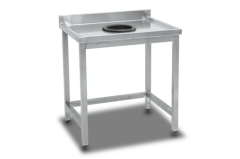 Çöp Sıyırma Tezgahı - 90*60*85 Ölçülerinde