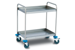 Bulaşık Toplama Arabası - 2 Katlı - 6 Cm Derinlik