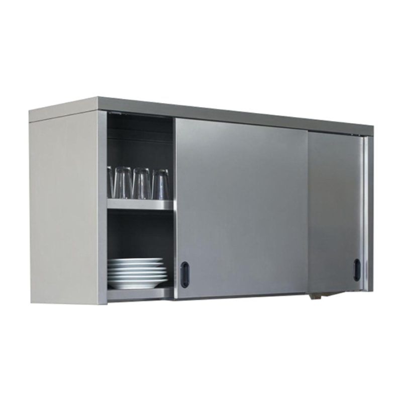 Duvar Dolabı Krom Sürgü Kapaklı - 190*40*60 Ölçülerinde