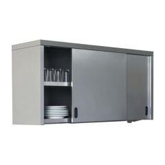 Duvar Dolabı Krom Sürgü Kapaklı - 190*40*60 Ölçülerinde