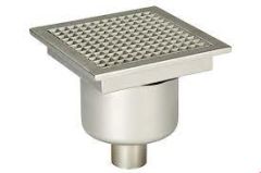 Alttan Çıkışlı Yer Izgarası Ortadan Sifonlu - 30*30*15