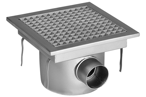 Yandan Çıkışlı Ortadan Sifonlu Yer Izgarası 30*30*15