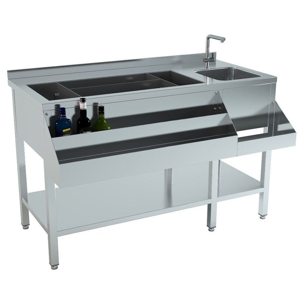 Evyeli Kokteyl bar istasyonu - 140 x 74 x 90 cm